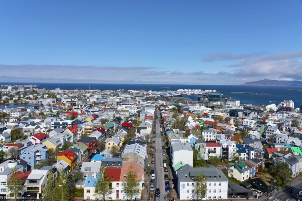 Reykjavík van bovenaf
