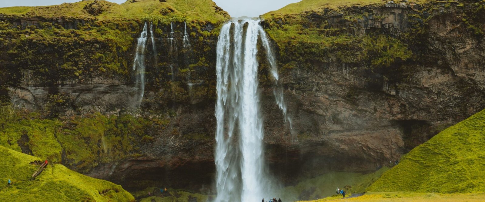 Seljalandsfoss in de zomer