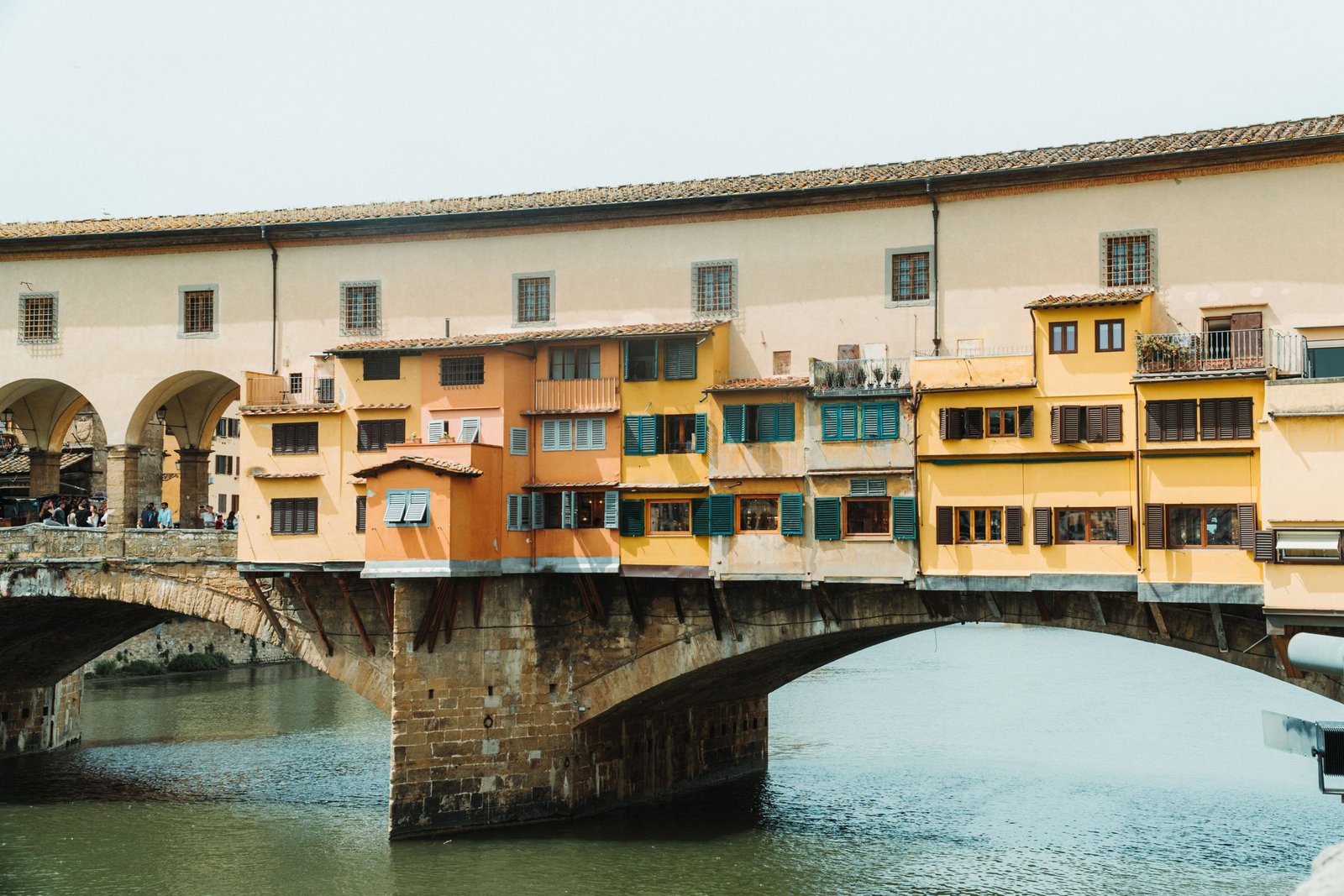 De Ponte Vecchio over de Arno