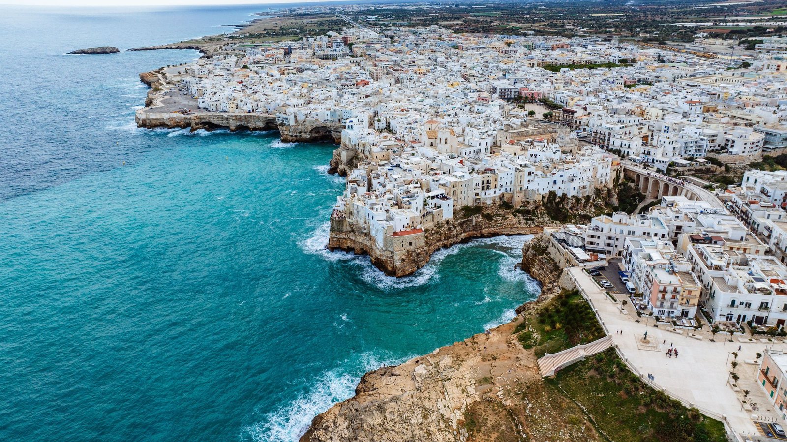 Polignano a Mare van bovenaf