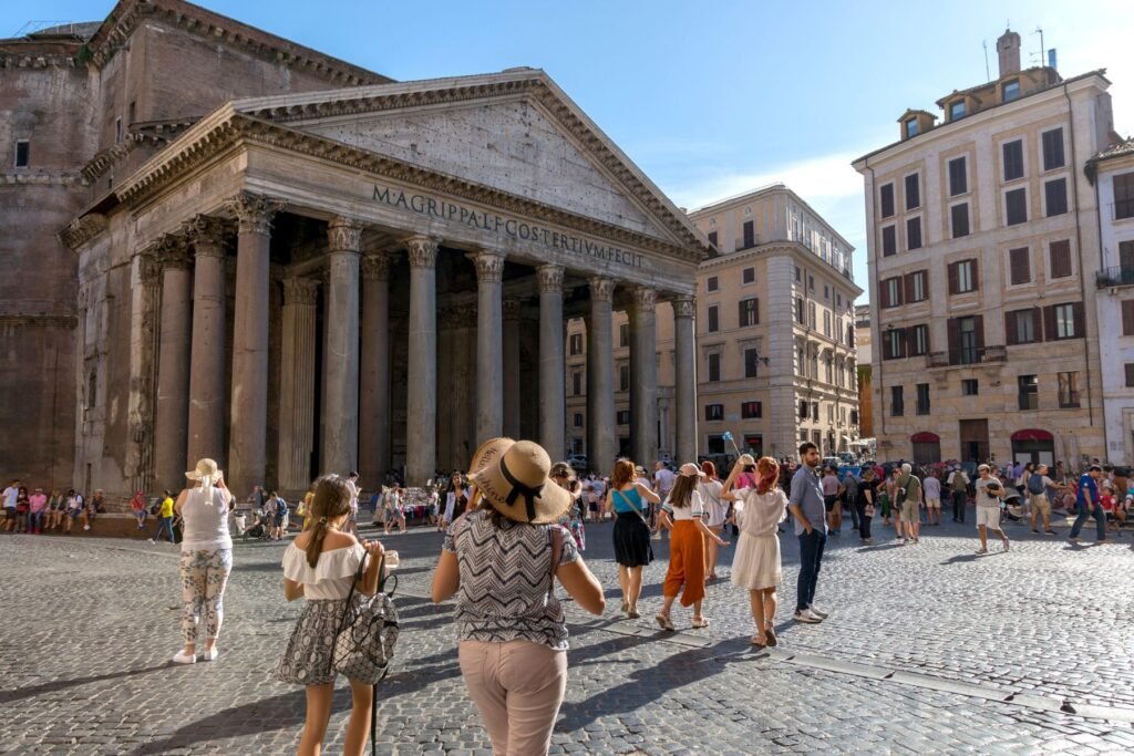 Het Pantheon in Rome