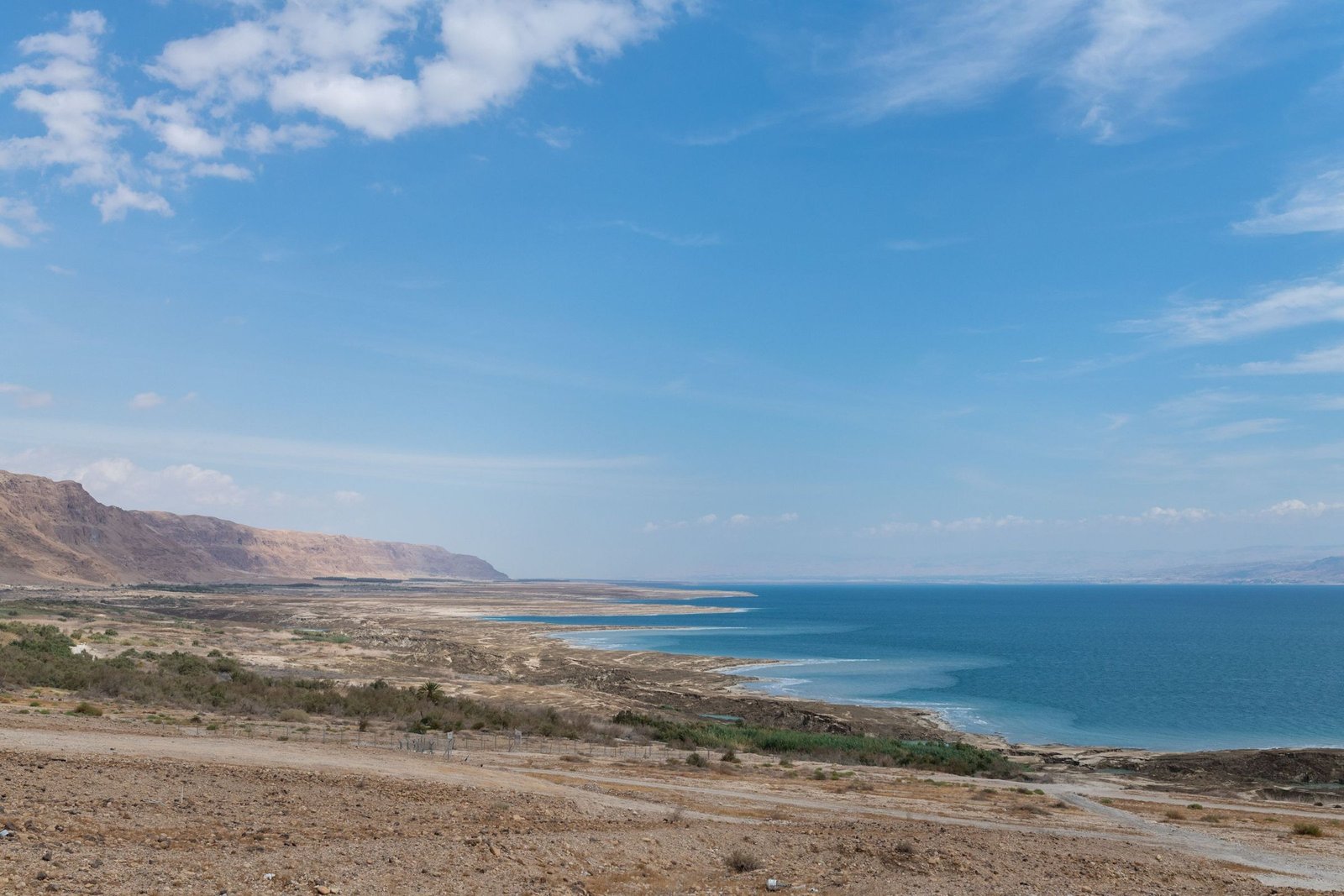 Panorama over de Dode Zee