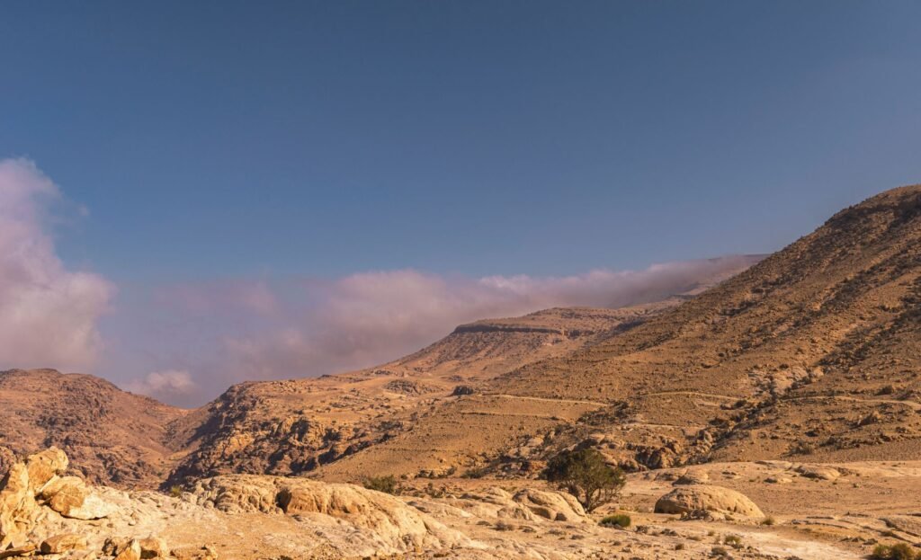 Heuvels in Jordanië