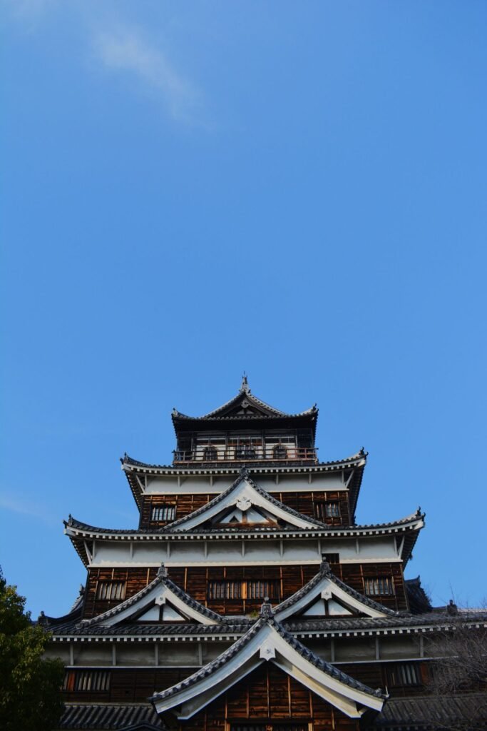 Het kasteel van Hiroshima