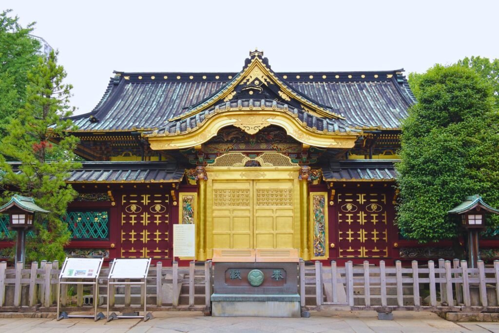 Gouden tempelpoort in Nikko