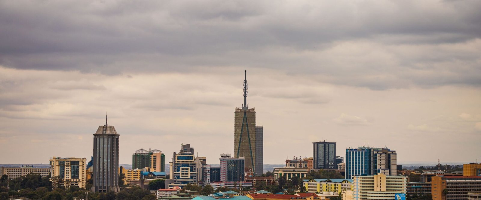 Skyline van Nairobi