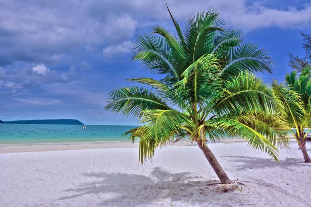 Tropisch strand in Cambodja