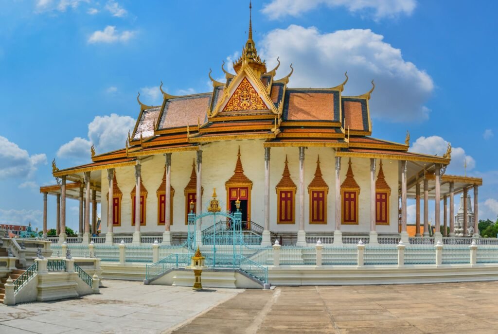 De Zilveren Pagode in Phnom Penh
