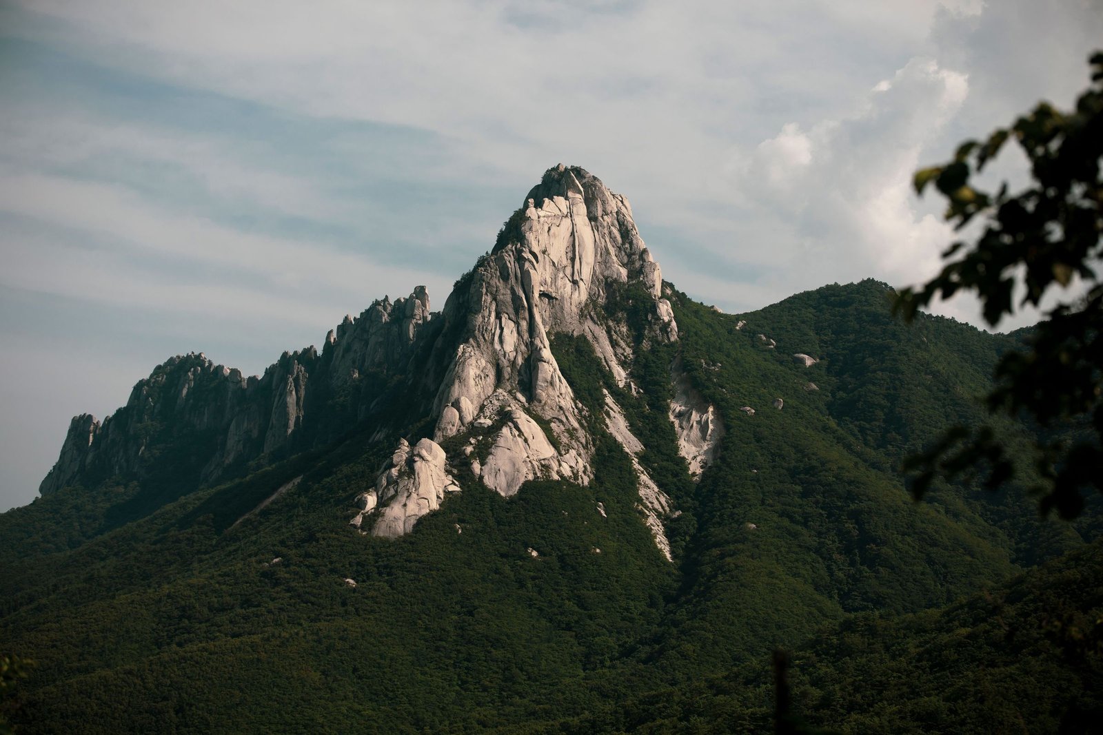Bergtoppen in Seoraksan