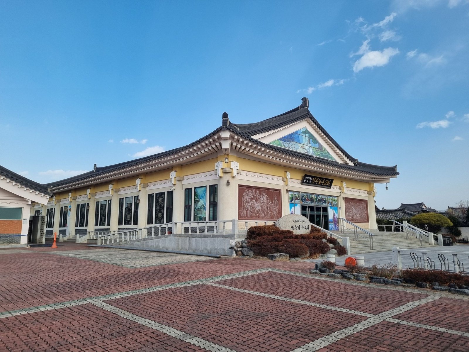 Tempelgebouw in Gyeongju