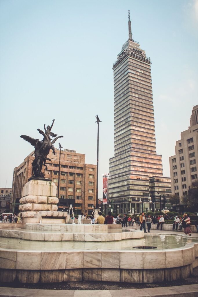 De Torre Latinoamericana in Mexico-Stad