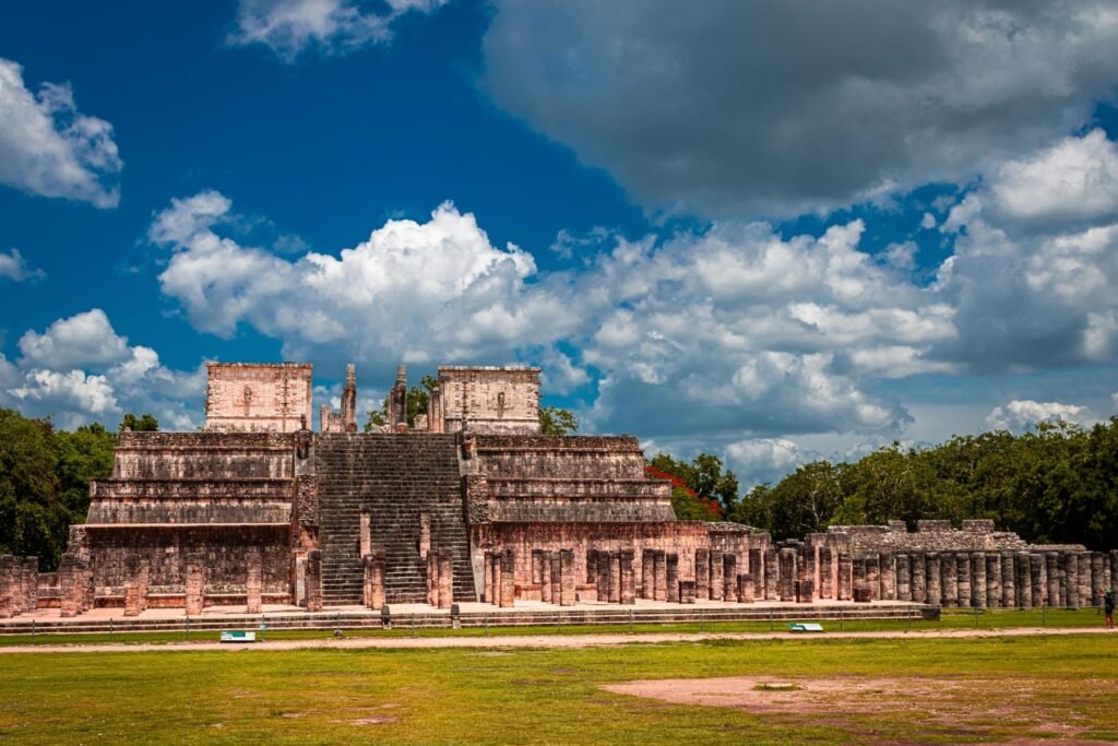 De Tempel van de Krijgers in Chichén Itzá