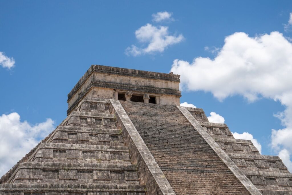 De piramide van Kukulcán in Chichén Itzá