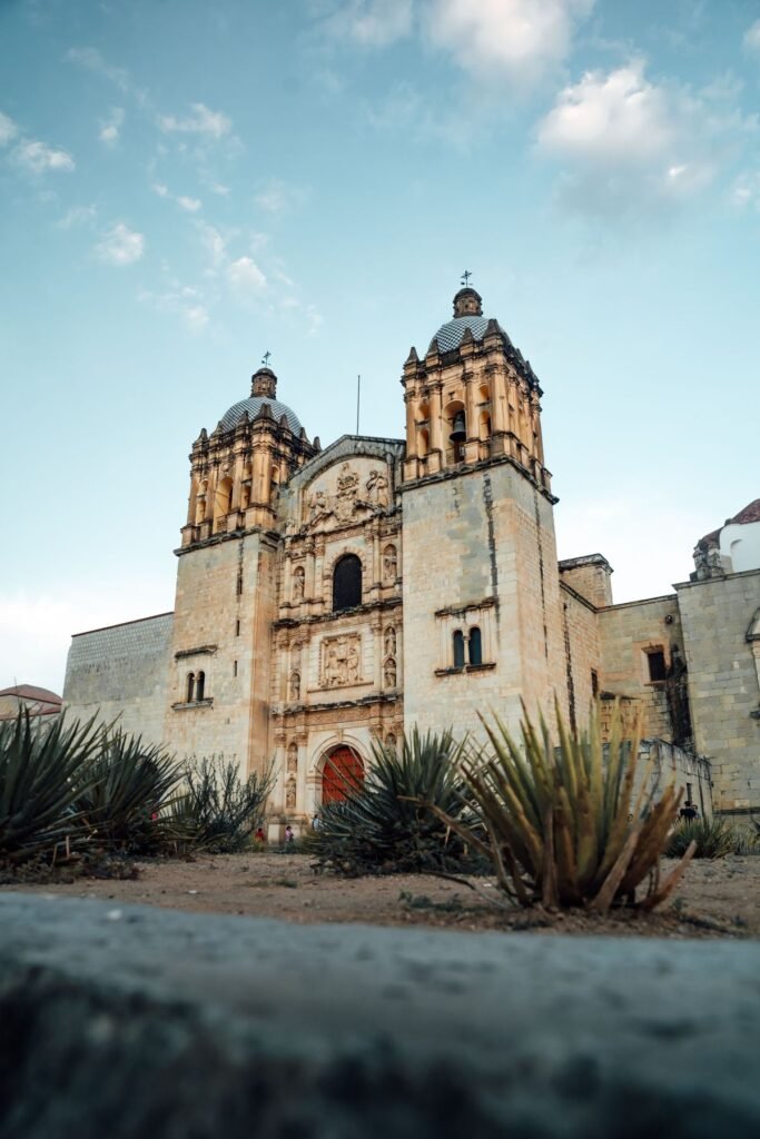 De kathedraal Santo Domingo in Oaxaca