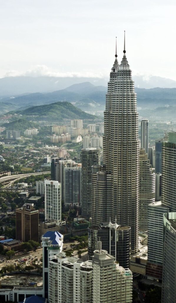 De skyline van Kuala Lumpur