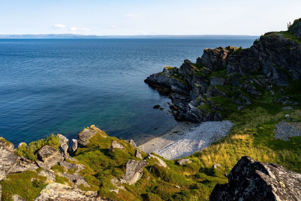 Rotskust bij Honningsvåg