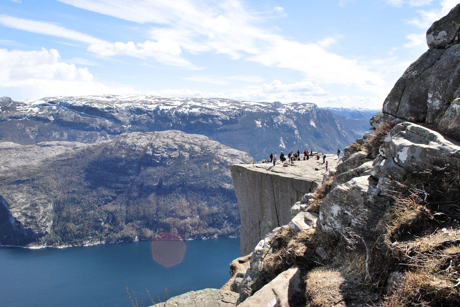 Uitzicht vanaf Preikestolen