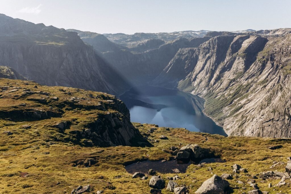 Hoogvlakte bij Trolltunga