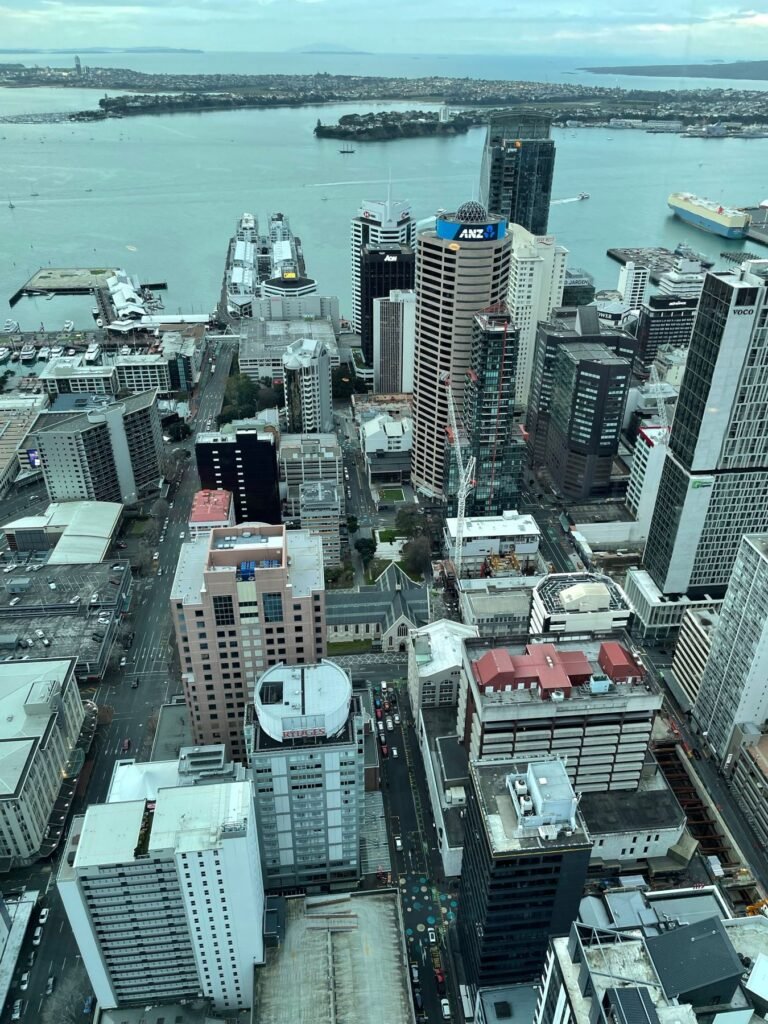 Auckland van bovenaf