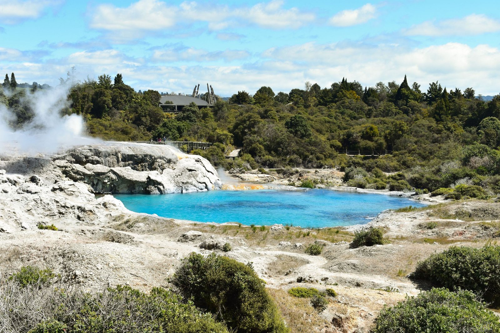 Wai-O-Tapu bij Rotorua