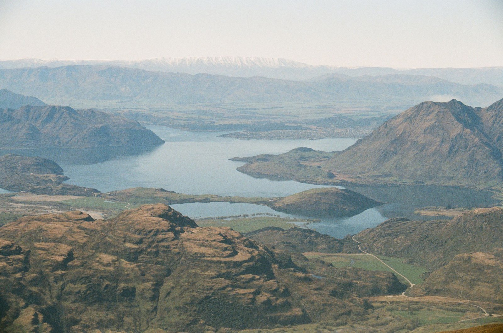 Lake Wanaka van bovenaf
