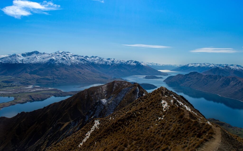 Uitzicht vanaf Roys Peak