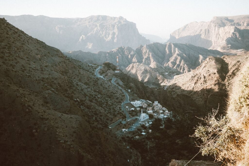 Dorp op Jebel Akhdar