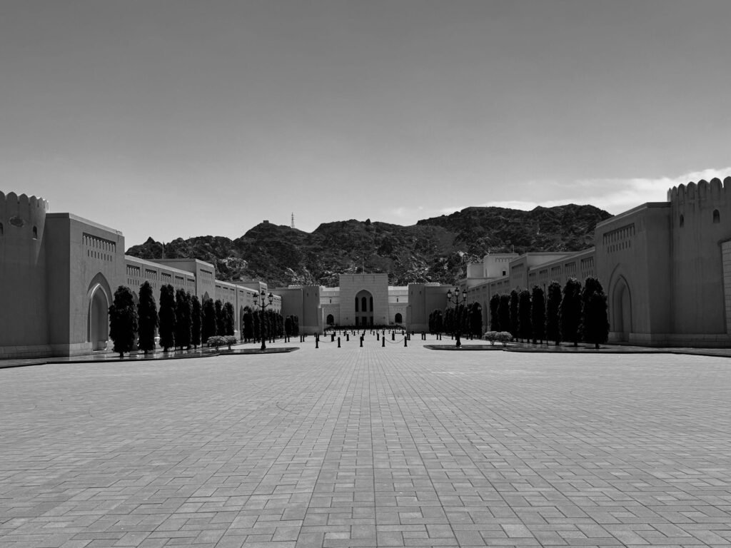 Plein voor een gebouw in Muscat