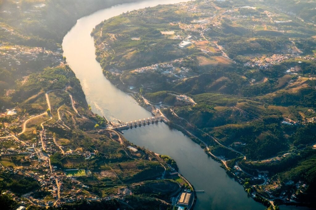 De Douro van bovenaf