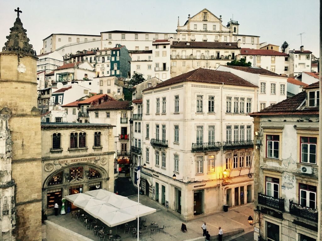 De oude stad van Coimbra