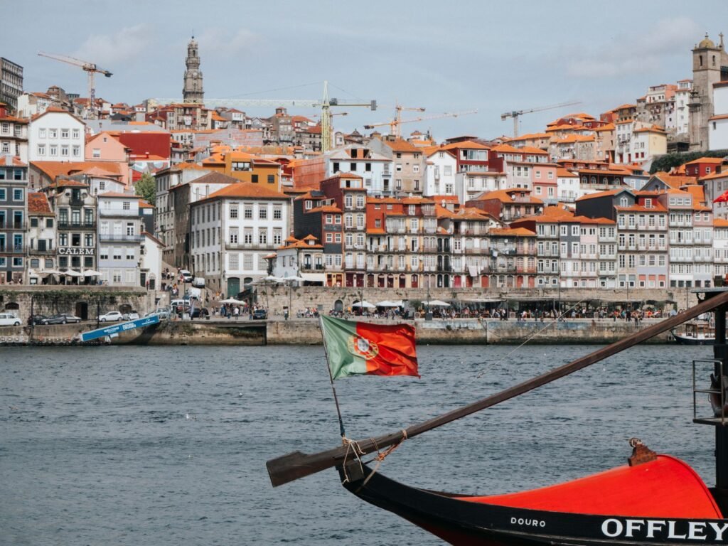 Rabelo-boot voor de Ribeira