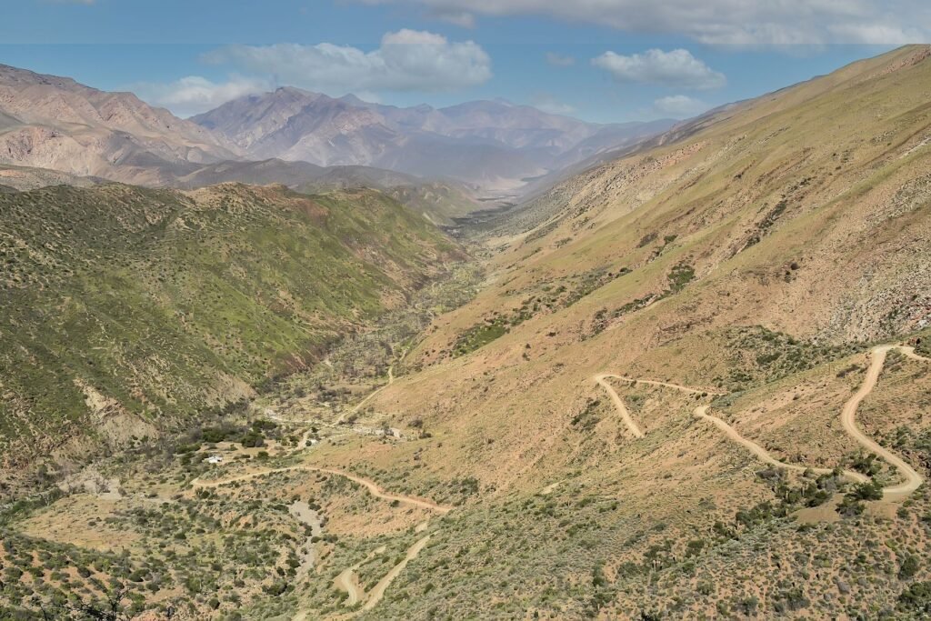 Bergpas door de Karoo