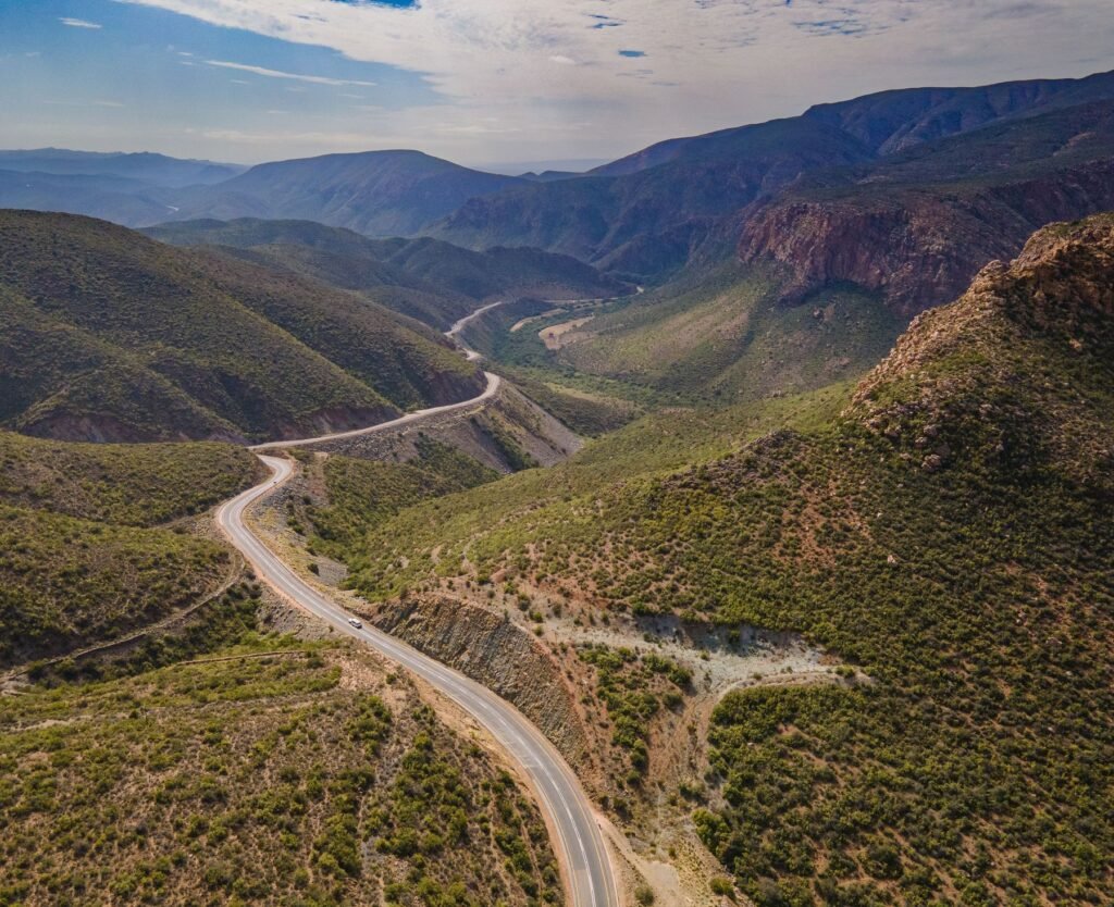De Swartbergpas bij Oudtshoorn