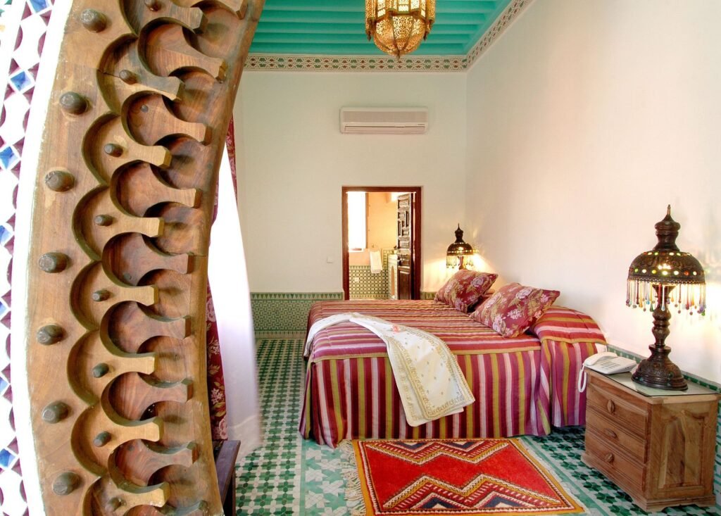 Kamer in een traditionele riad