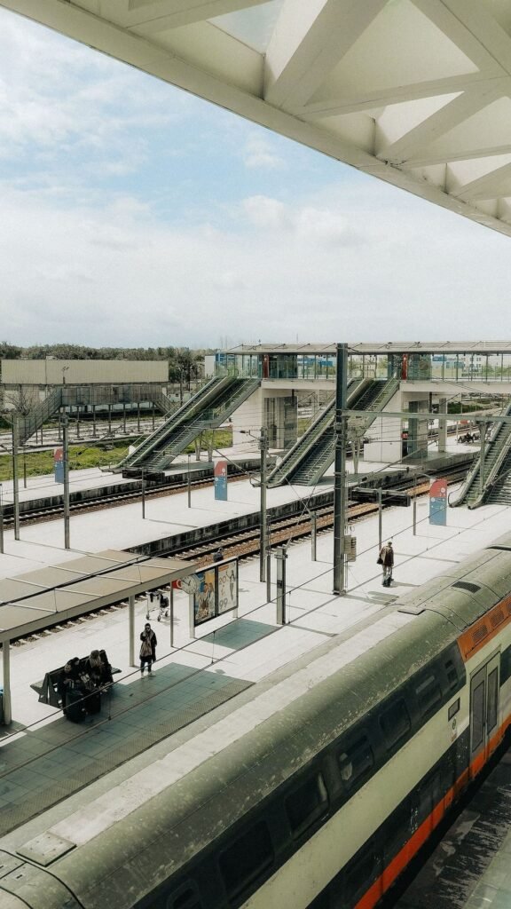 Treinstation in Marokko