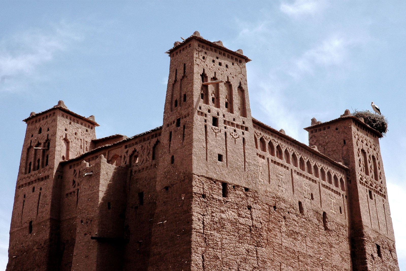 De Kasbah Taourirt in Ouarzazate