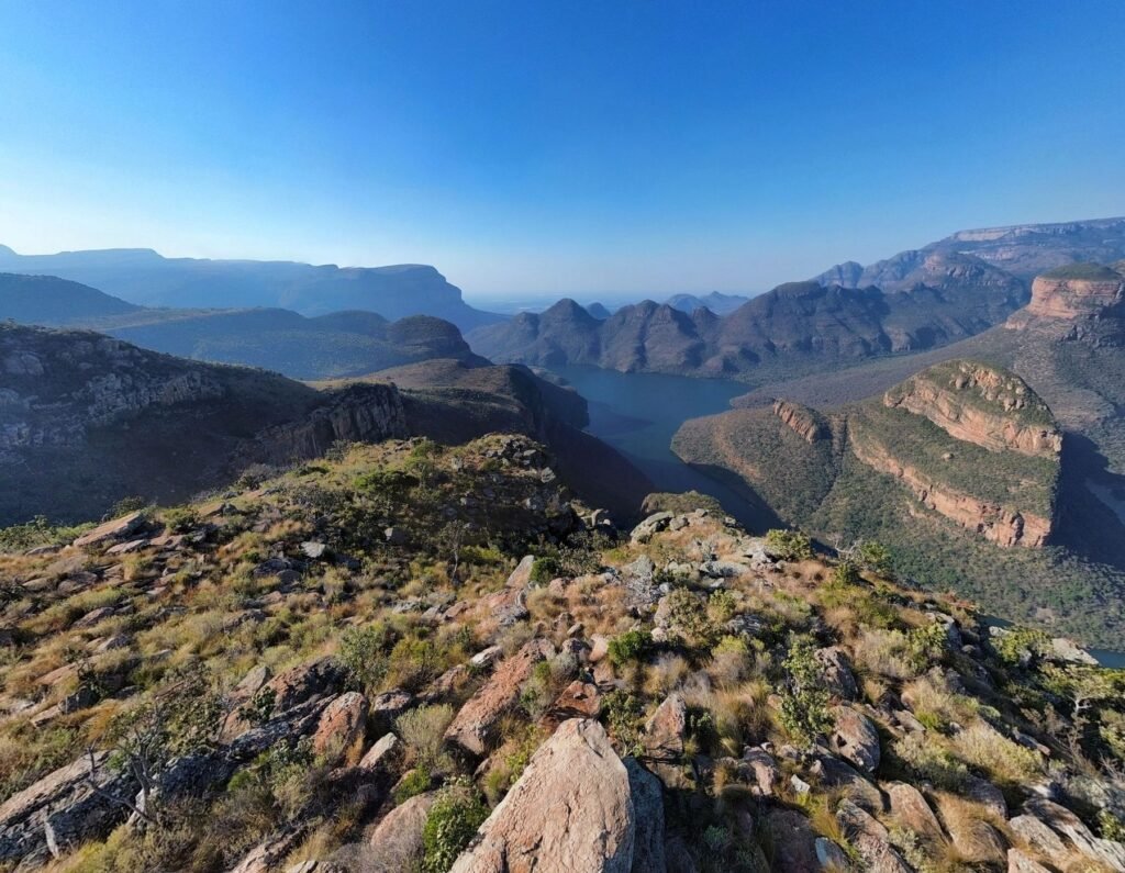Uitzicht over de Blyde River Canyon