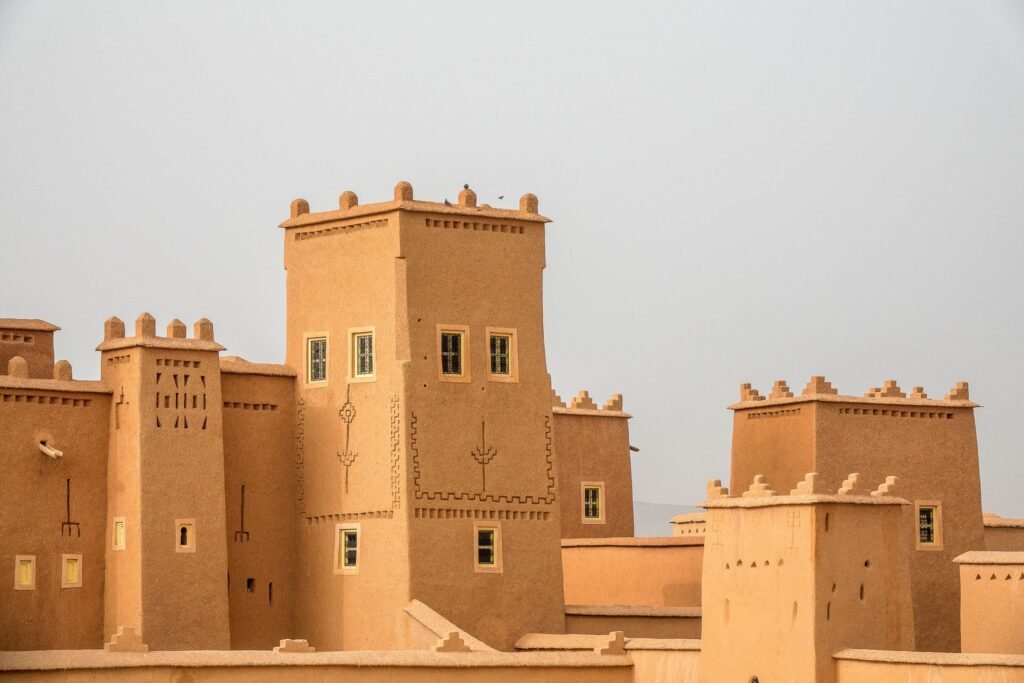 Lemen kasbah in Zuid-Marokko