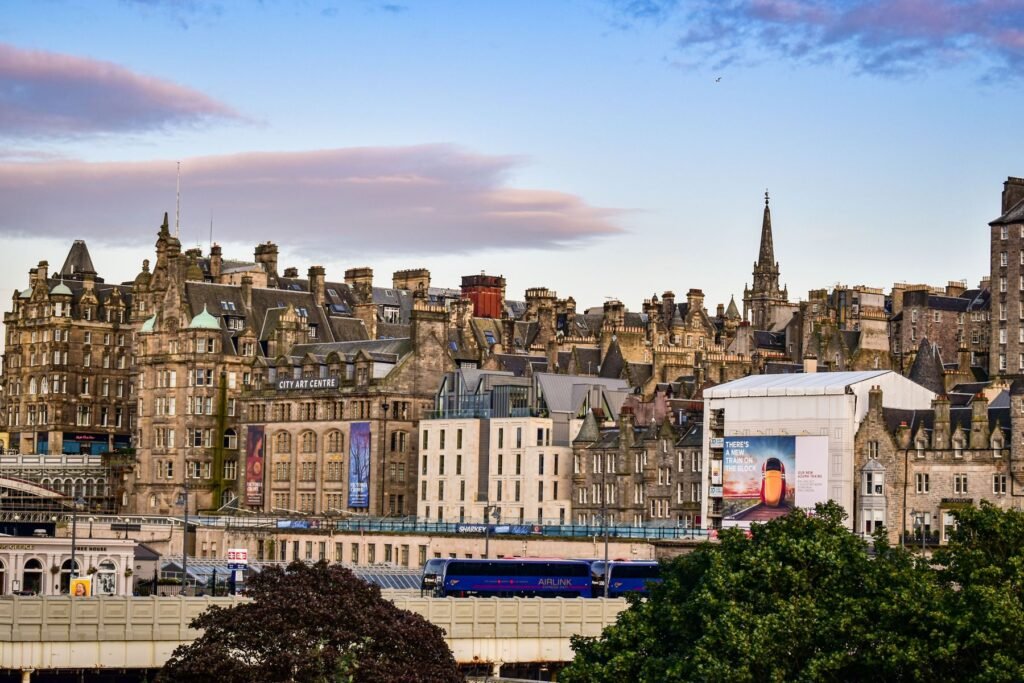 Skyline van Edinburgh