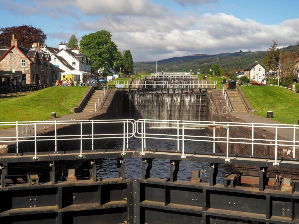 Sluizen in Fort Augustus