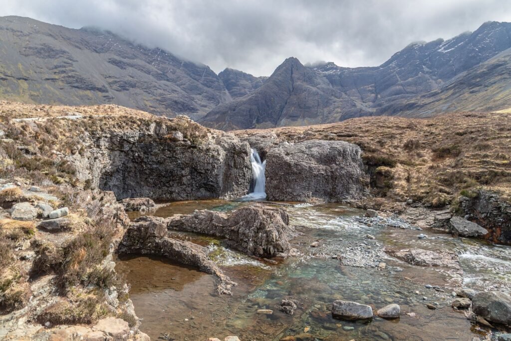 De Fairy Pools op Skye