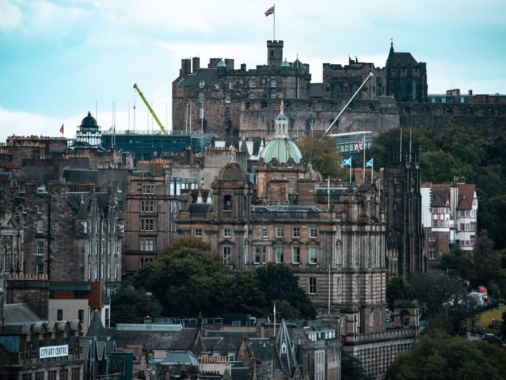 Historische gebouwen in Edinburgh