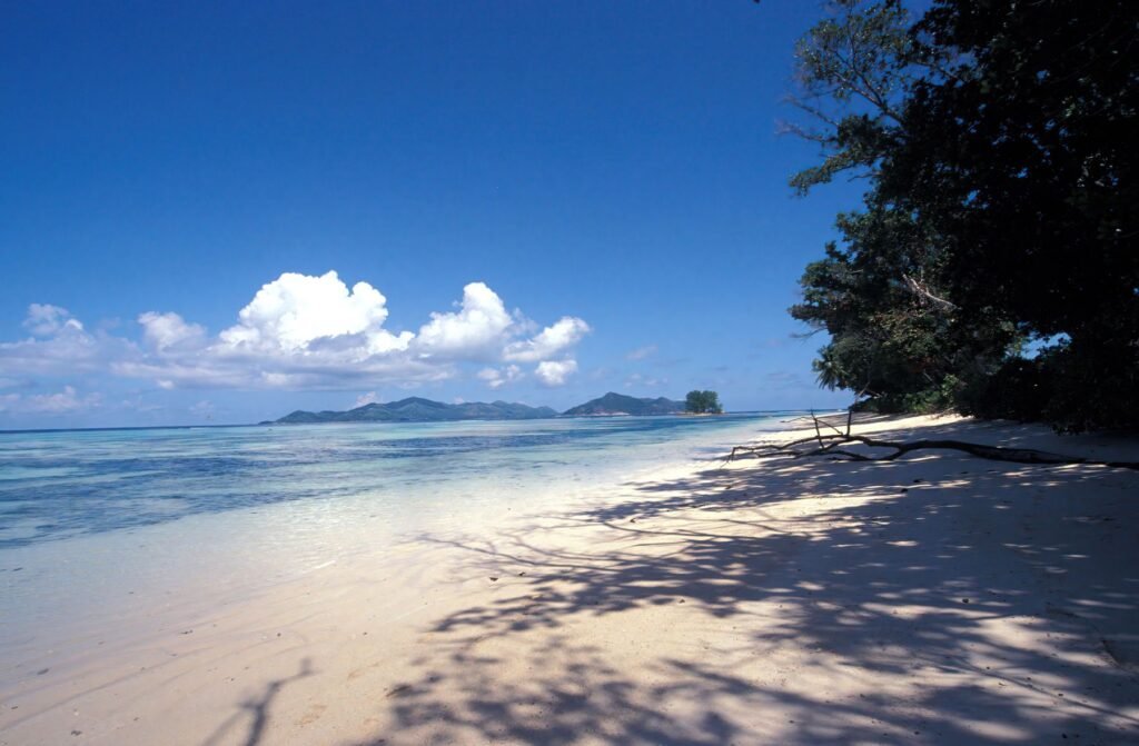 Strand op La Digue