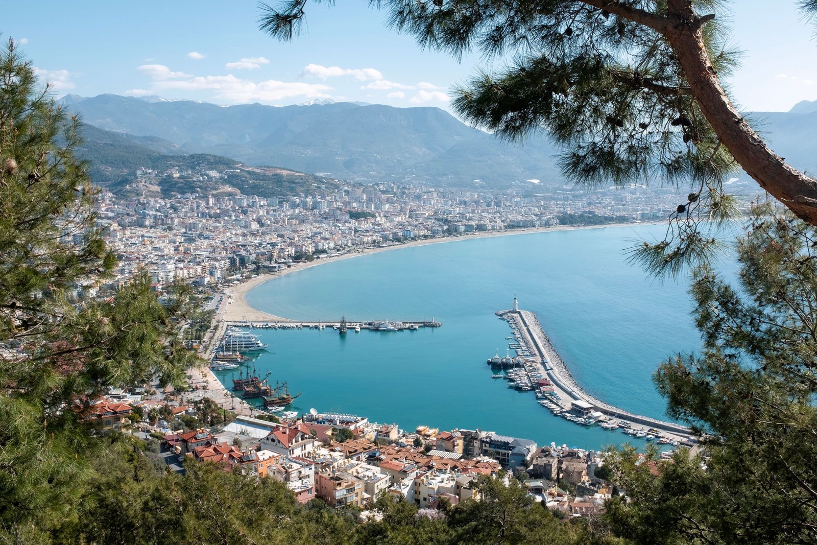 De baai van Alanya