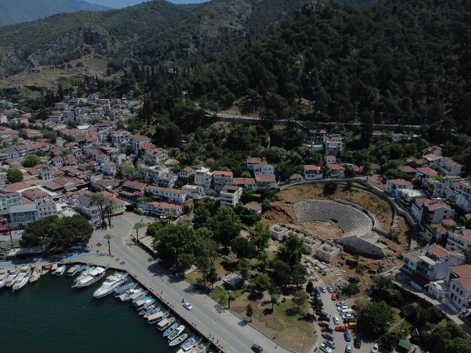 Fethiye van bovenaf