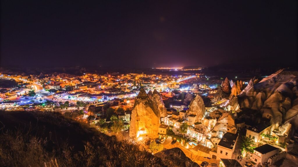Cappadocië bij nacht
