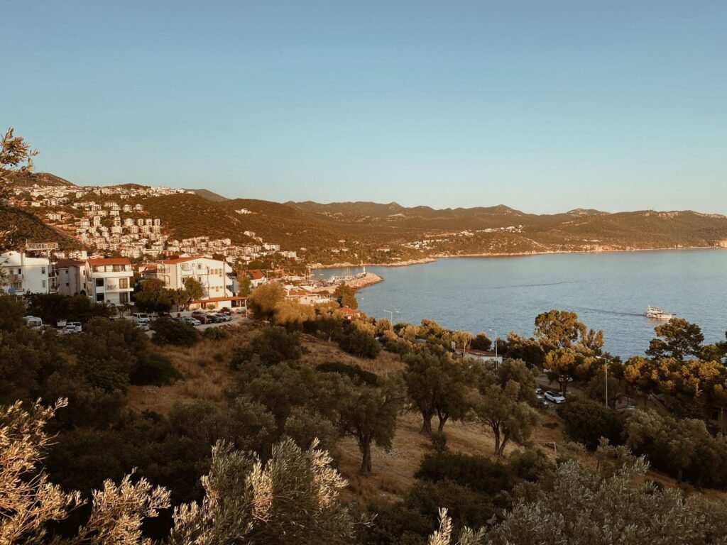 Kaş bij avondlicht