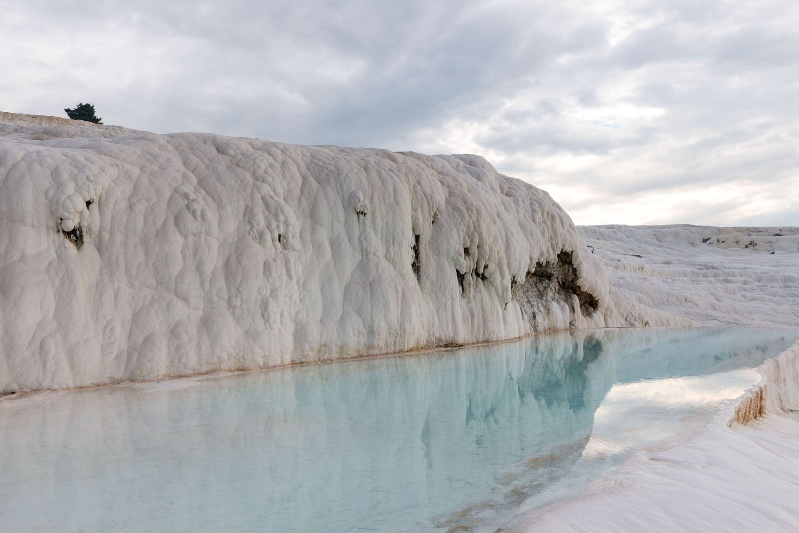 Terrassen van Pamukkale
