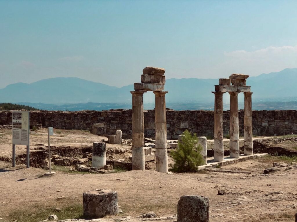 Zuilen in Hierapolis