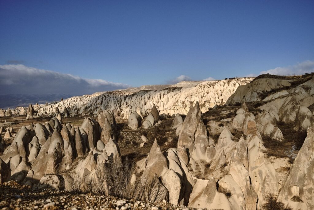 Rotsformaties in Cappadocië